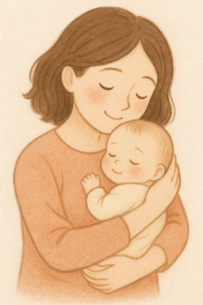 母親と赤ちゃん