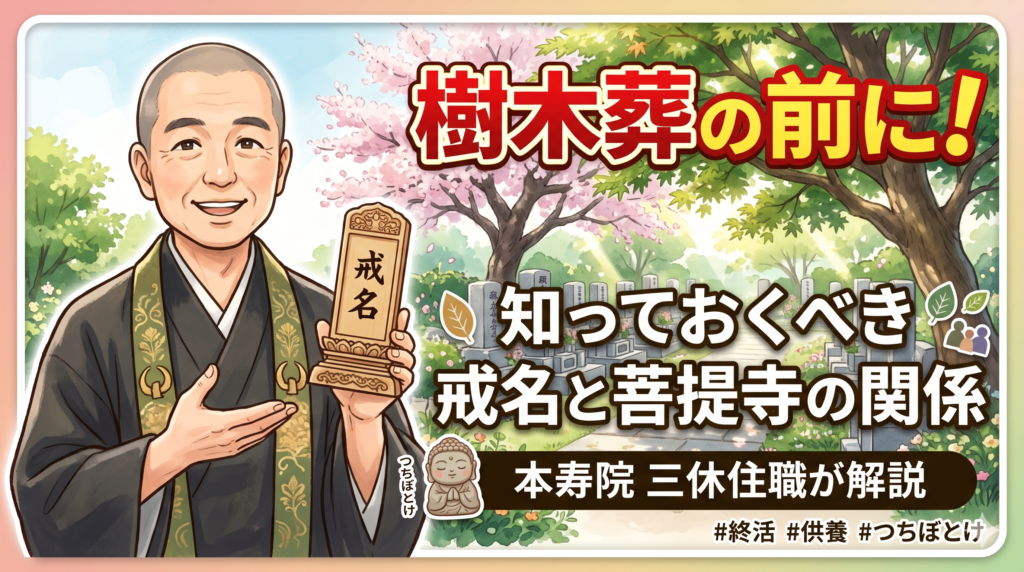 樹木葬で納骨