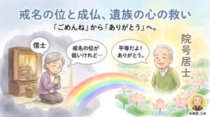 戒名のランク（位）が低いと成仏できない？あの世での差別と「残された人の心」の救い