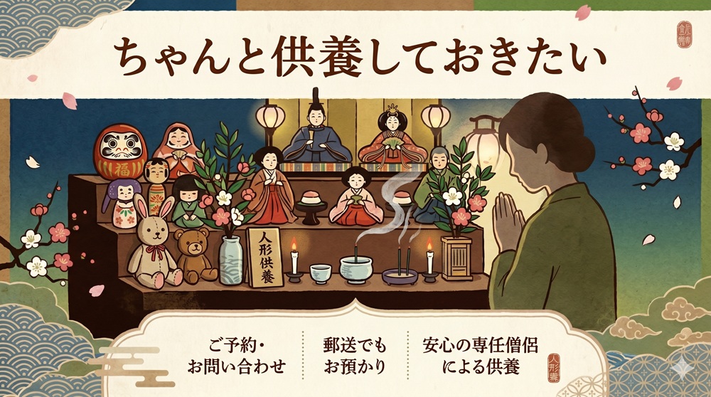 ちゃんと人形供養