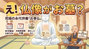 えっ！仏像がお墓？NHKでも紹介された「お骨仏」と永代供養｜見学会・仏事相談会のご案内｜本寿院