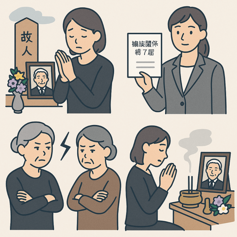 死後離婚