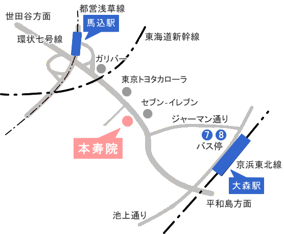 本寿院マップ